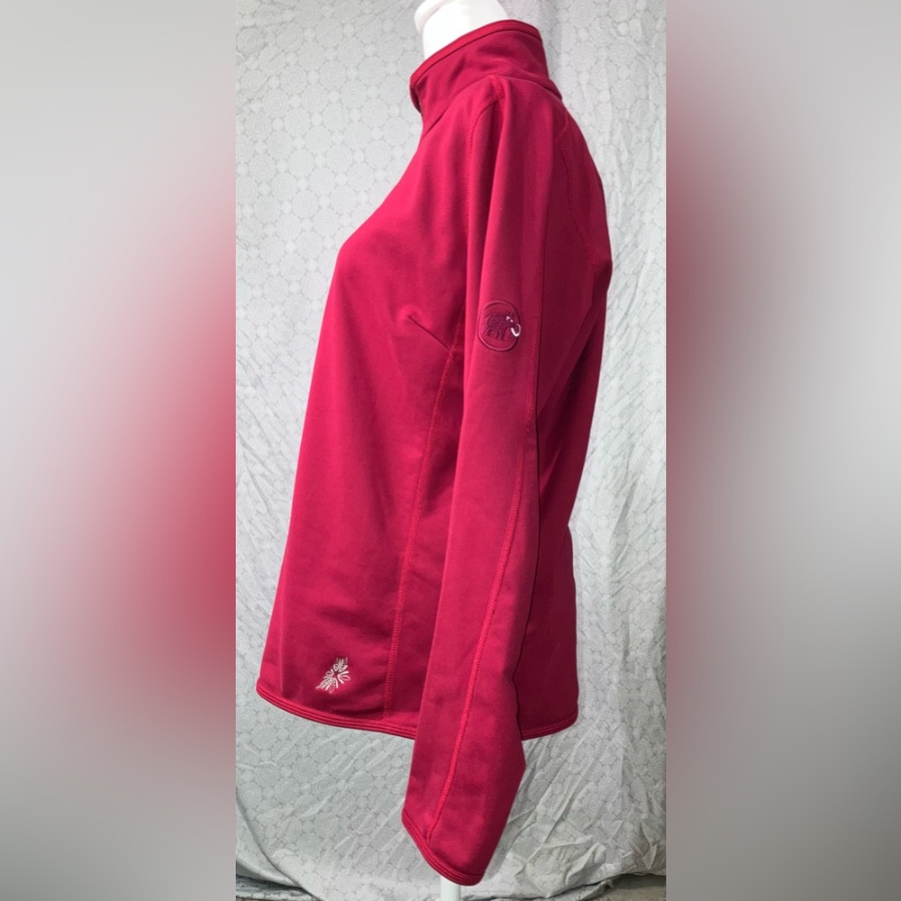 Mammut Crimson mid-layer Half-Zip long sleeve Pullover Women’s size L - Picture 9 of 14